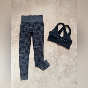 Gymshark camo leggings & Ryderwear Activewear Set